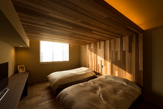 セレクトショップ〈眠家〉プロデュースの寝室