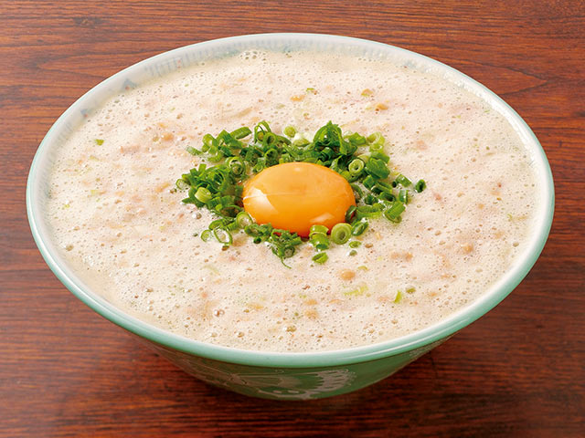 〈肉麺酒場 えぇ伍〉のラーメン「スーパー納豆味噌」