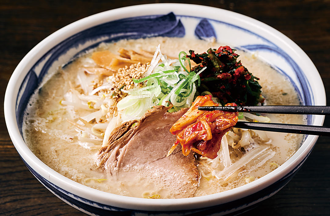 めんや 麺楽〉傑作の一杯！ニラなんばんラーメン | おすすめ＆注目情報