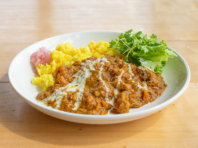 「学校蔵の酒米カレー」