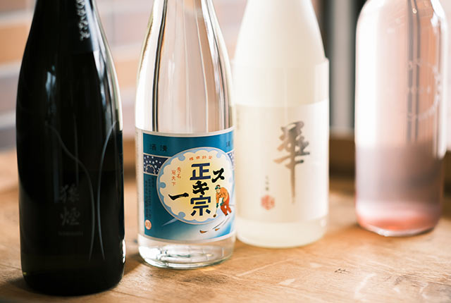 〈武蔵野酒造〉のお酒４種