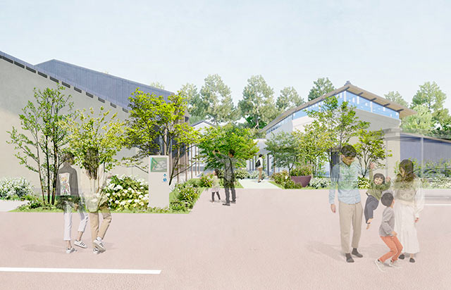 〈KIKUSUI蔵GARDEN〉の外観イメージ