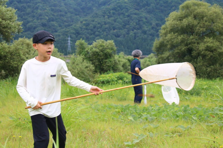 ③昆虫採集