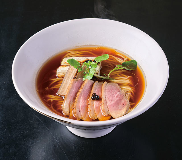 〈鴨とささ樹〉の「鴨醤油」