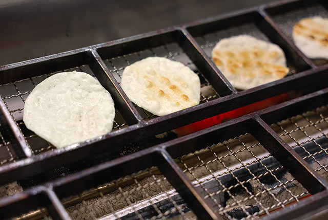 手焼きせんべい