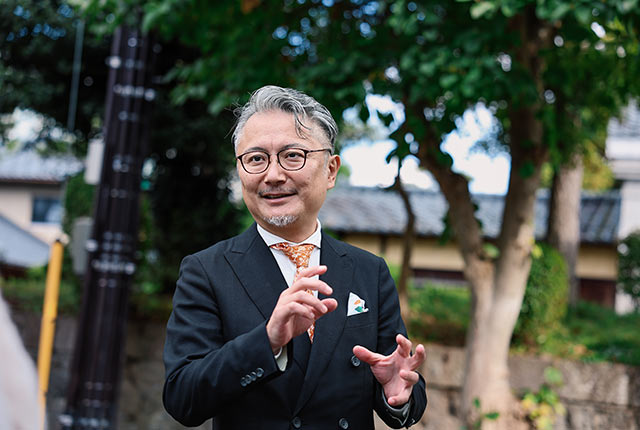 〈ミライ発酵本舗株式会社〉取締役統括マネージャーの斎藤篤さん