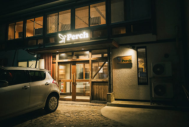 〈HOSTEL perch〉の外観