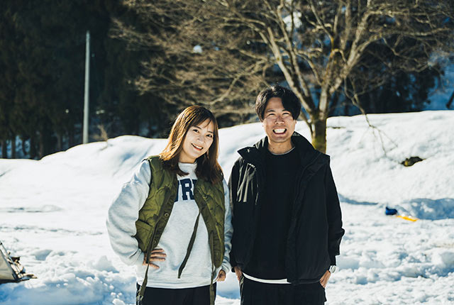 しらキャンさんと奥さん