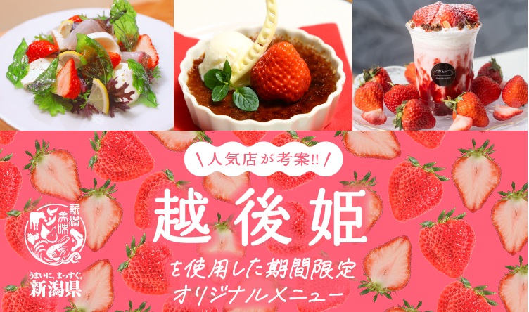 ★【越後姫】ブランド品目HPバナー ★【越後姫】ブランド品目HPバナー