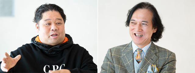 中村孝則さんと荒井昇さんの組み写真