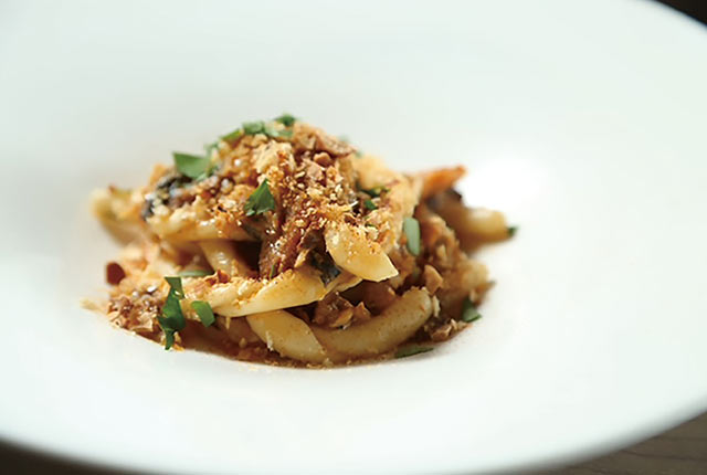 〈Osteria Benedetta（オステリア ベネデッタ）〉のコースのパスタ料理