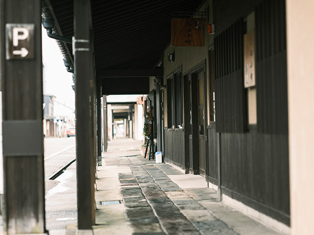 上越市高田の雁木通り
