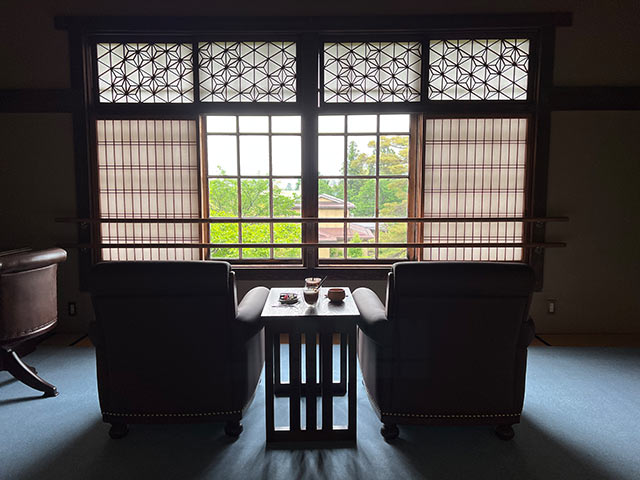 旧師団長官舎の２階