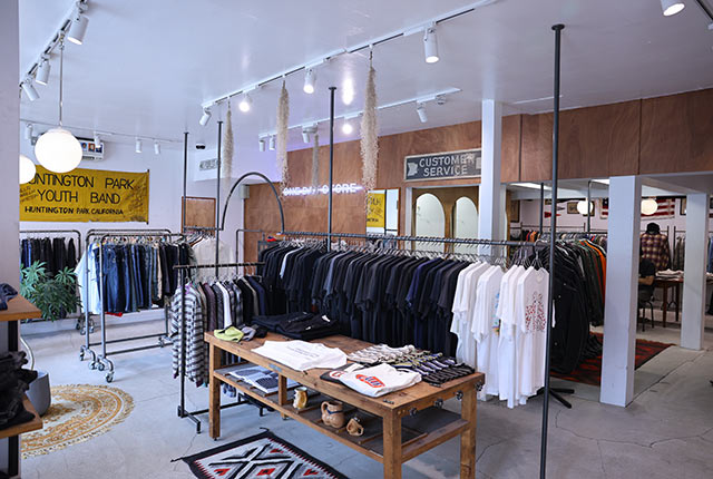 幅広いラインナップが揃うONE DAY STORE NIIGATAの店内