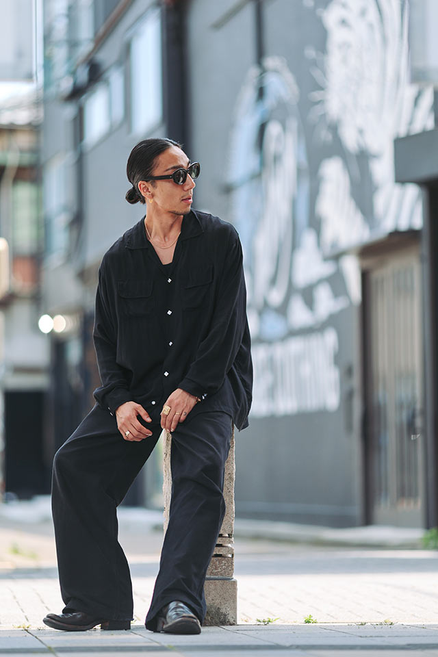 THIS MAN VINTAGE CLOTHINGのオーナー・大野さんのストリートスナップ