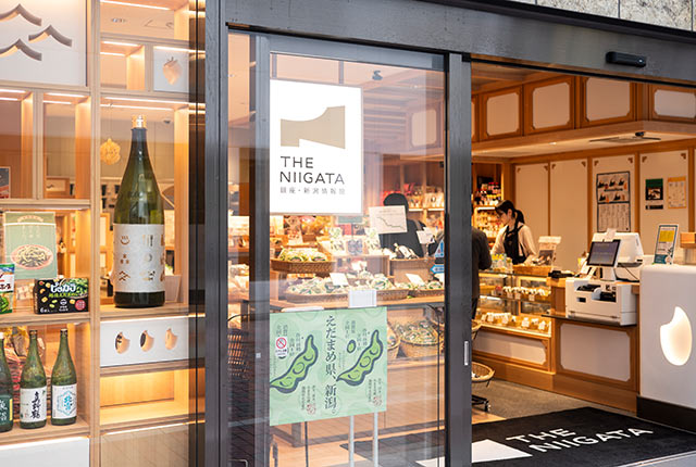 〈THE NIIGATA〉の入口
